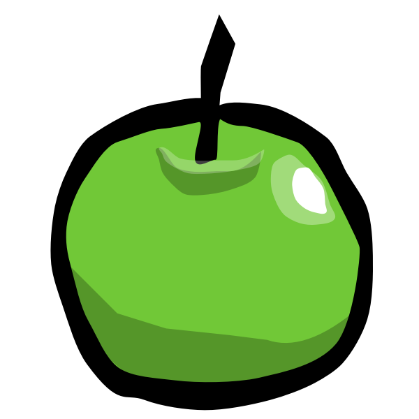 SVG apple