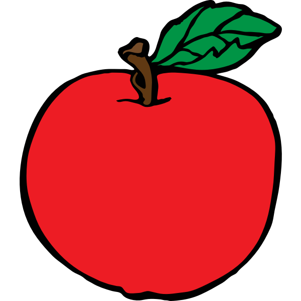 SVG apple