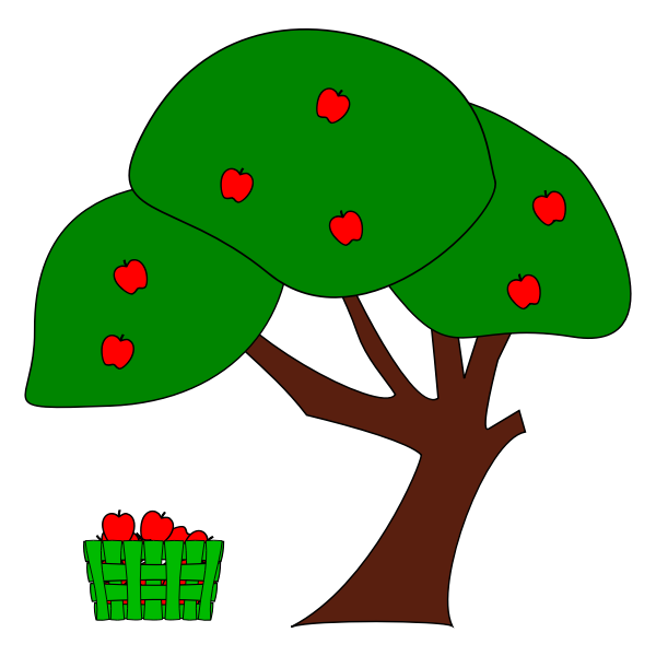 SVG Apple Tree