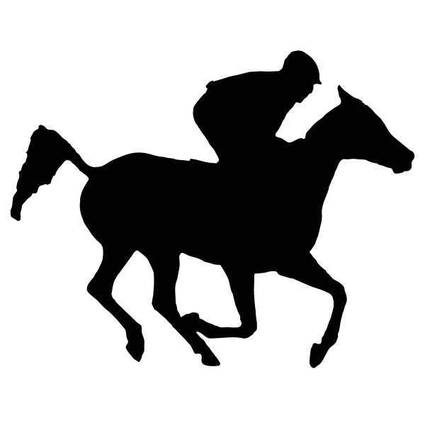 SVG Arabian racehorse