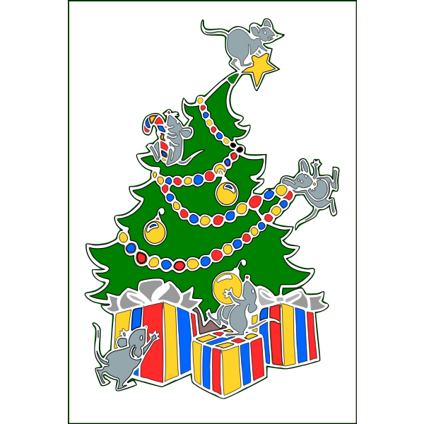 SVG arbol de navidad