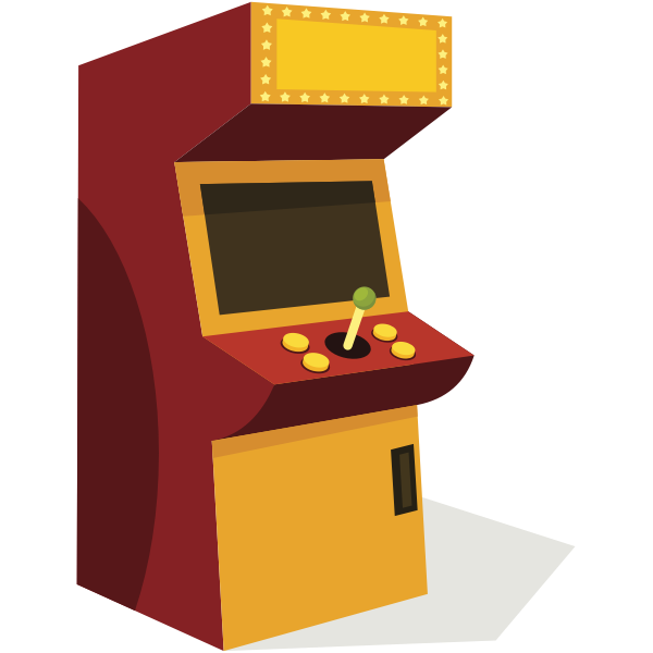 SVG Arcade machine