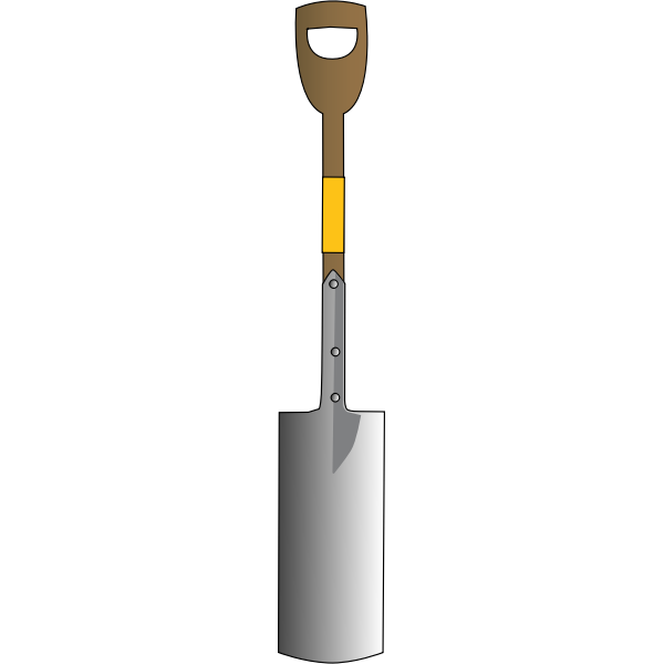 SVG arched spade