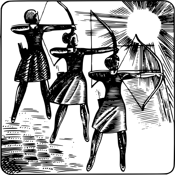 SVG Archery vector image