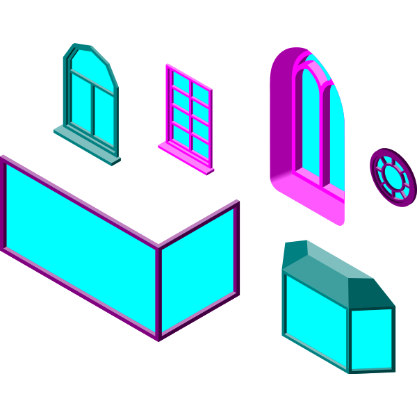 SVG Architectural elements