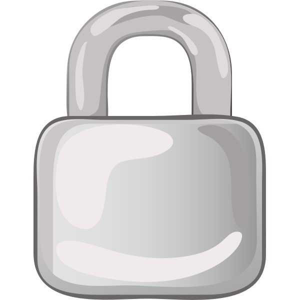 SVG Architetto -- lucchetto grigio