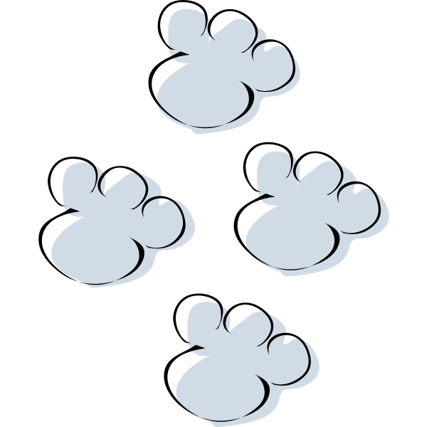SVG Architetto -- orme sulla neve