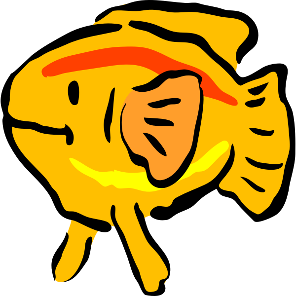 SVG Architetto -- pescetto arancione