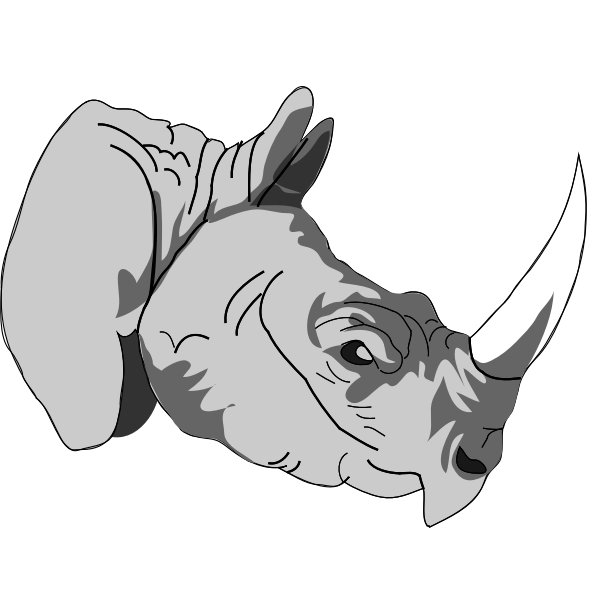 SVG Architetto -- rhinoceros 1