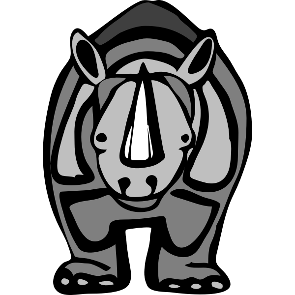 SVG Architetto -- rhinoceros 2