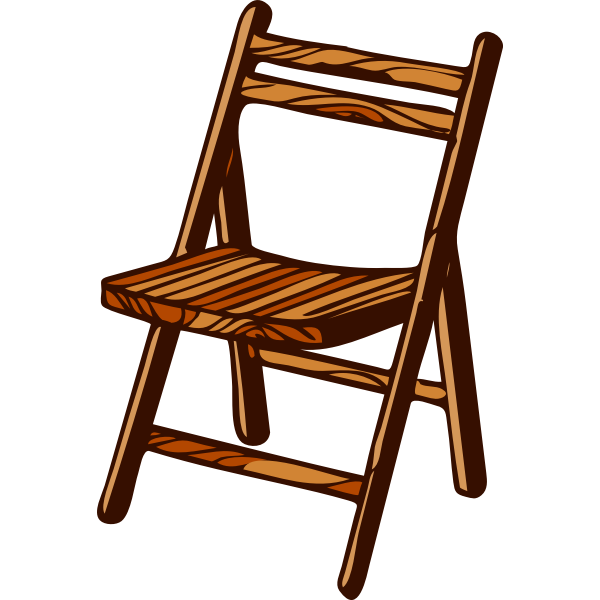 SVG Architetto -- sedia in legno