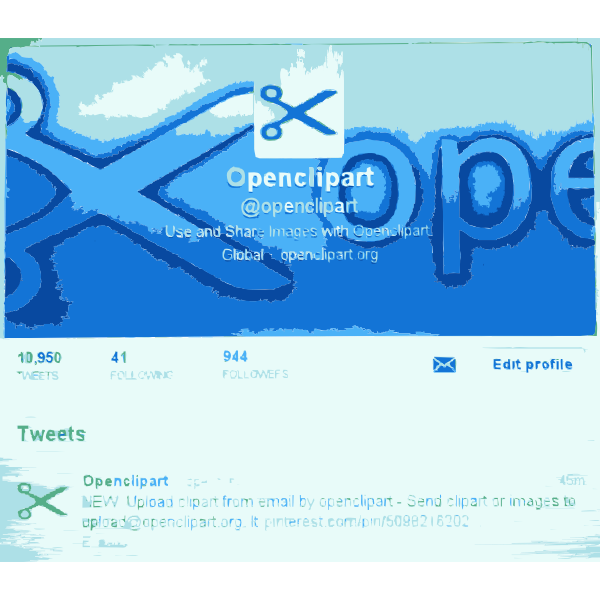 SVG Are you following Openclipart on Twitter yet