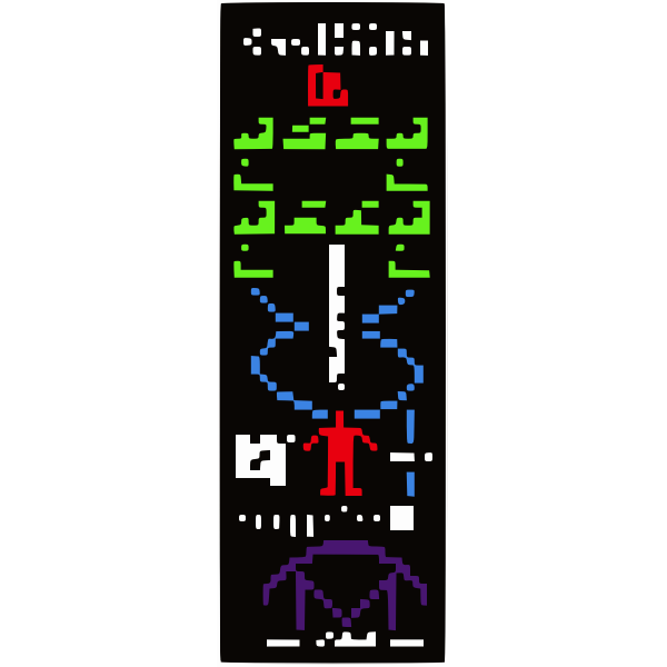 SVG Arecibo message