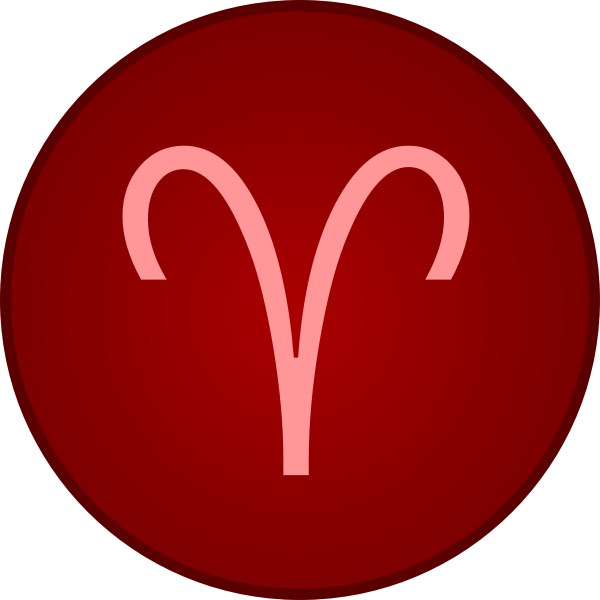 SVG Aries symbol