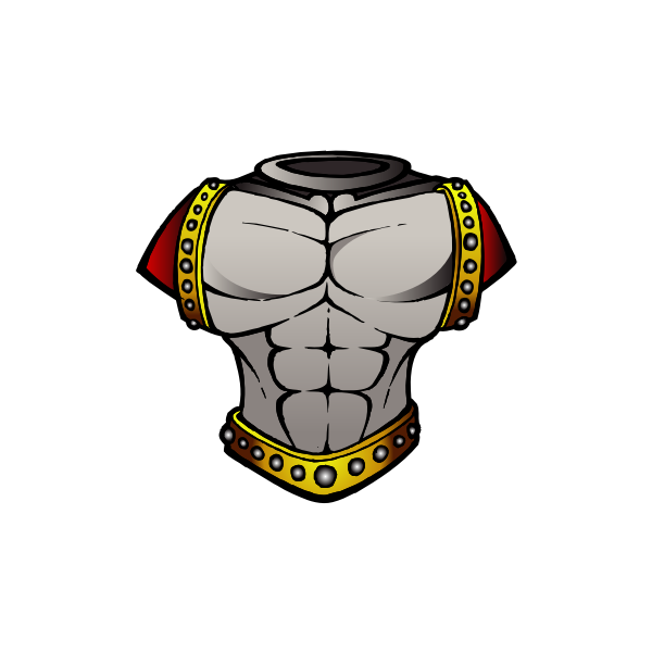 SVG Armor silhouette