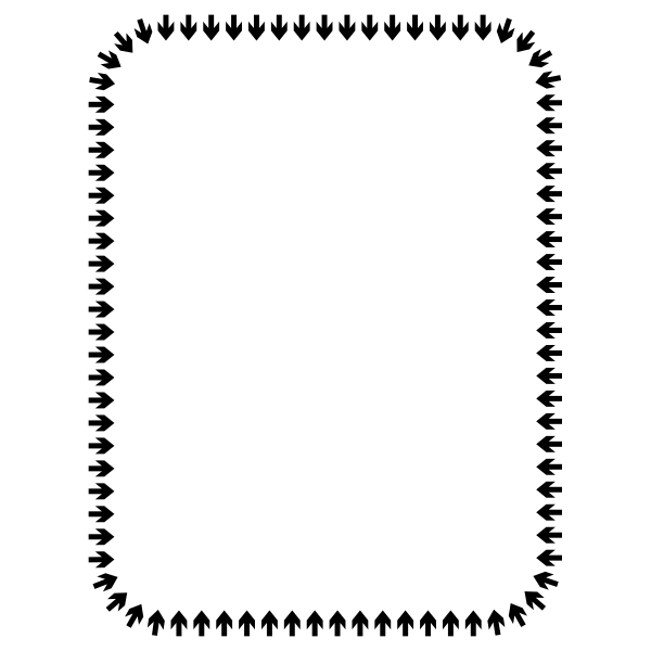 SVG Arrow Border