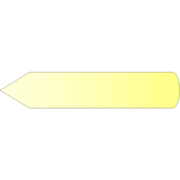SVG arrow left yellow