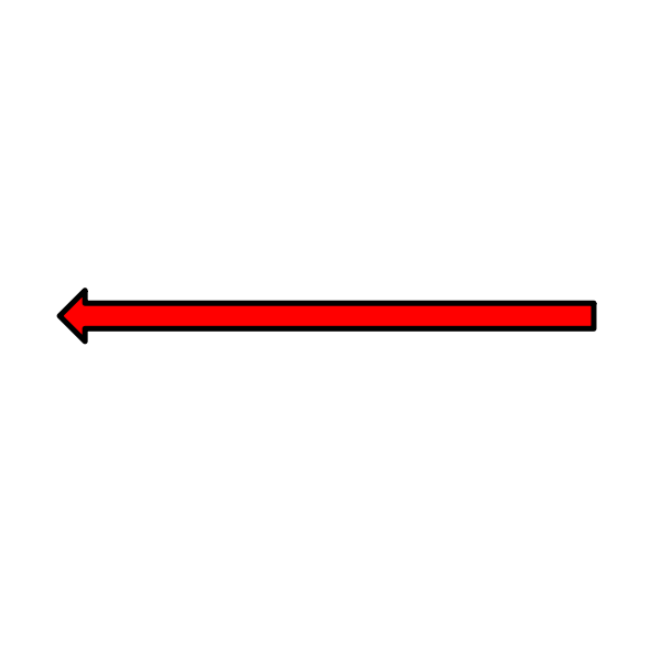 SVG Arrow pointing left