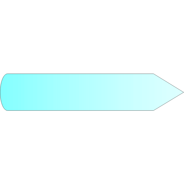 SVG arrow right cyan