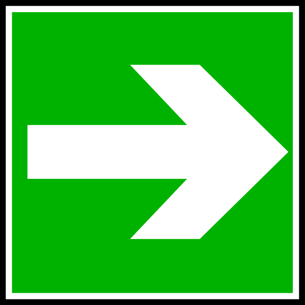 SVG Arrow to the right