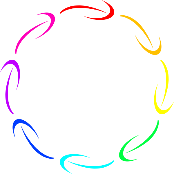 SVG Arrows Frame Colour