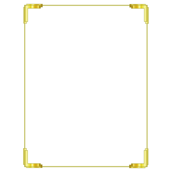 SVG Art Deco Decorative Frame