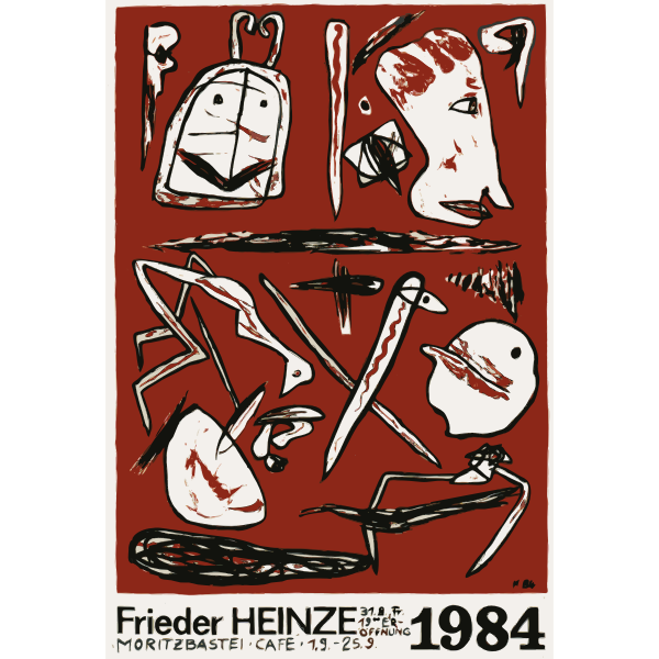 SVG Art exhibition by Frieder Heinze