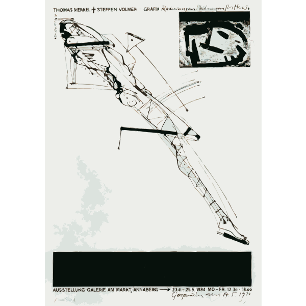 SVG Art gallery exhibition poster