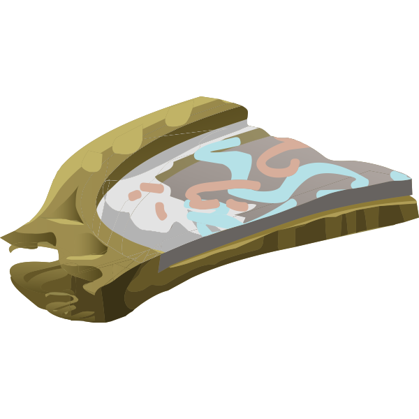 SVG artifact mirror with scribbles piece1