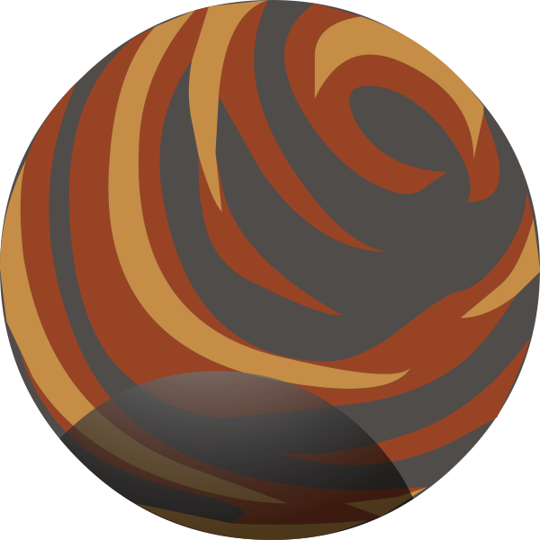 SVG Artifact necklace red tiger eye piece vector graphics