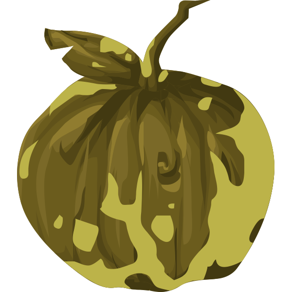 SVG artifact wooden apple