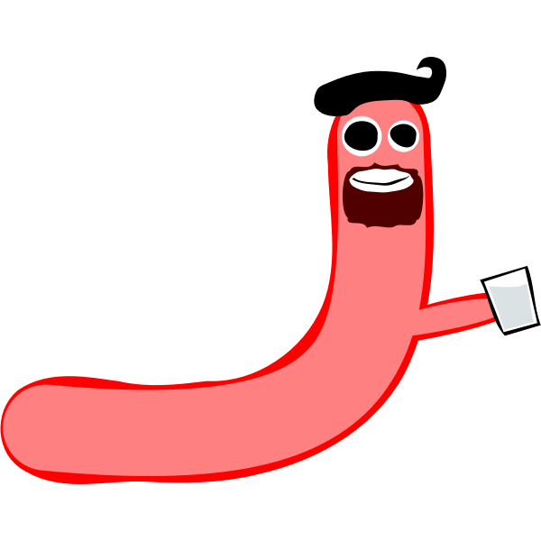 SVG Artist sausage