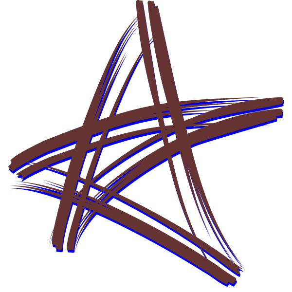 SVG Artistic star
