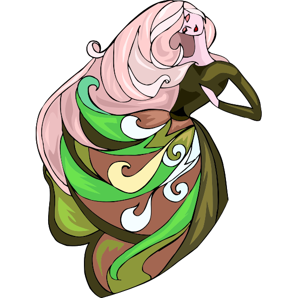 SVG Arty danseuse image