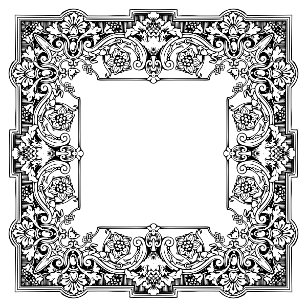 SVG Arty rich frame