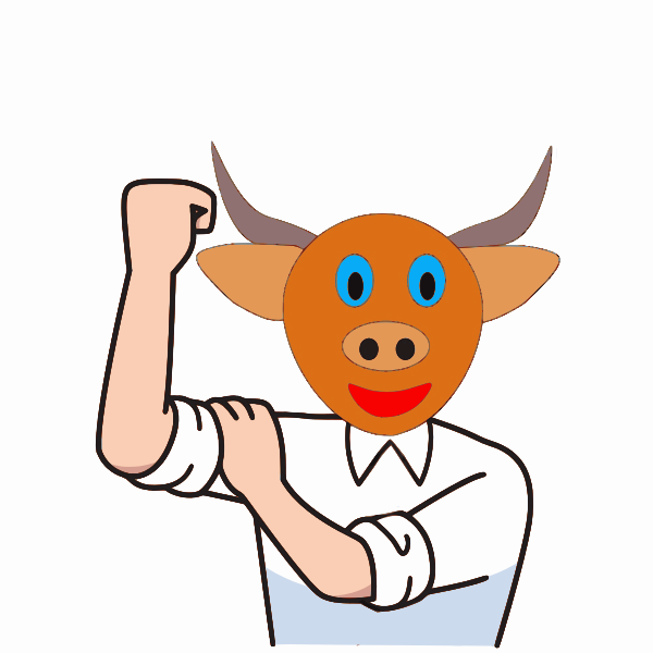 SVG As strong as an ox