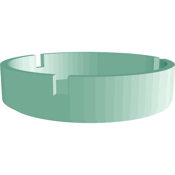SVG Ashtray