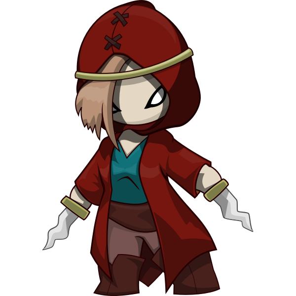 SVG Assassin vector drawing
