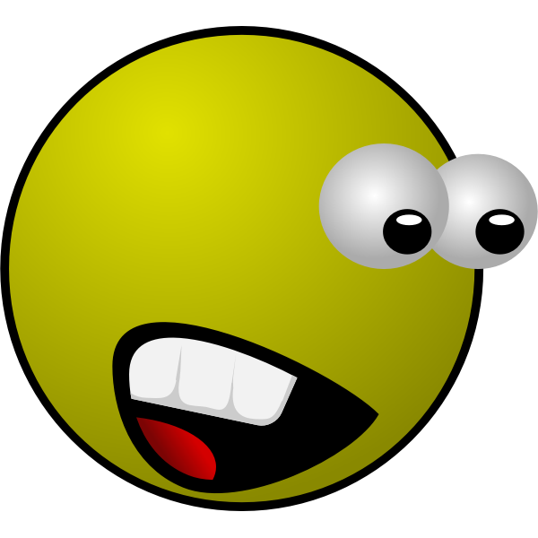 SVG Astonished face