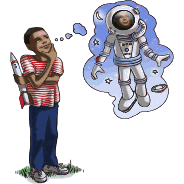 SVG Astronaut039s dreams