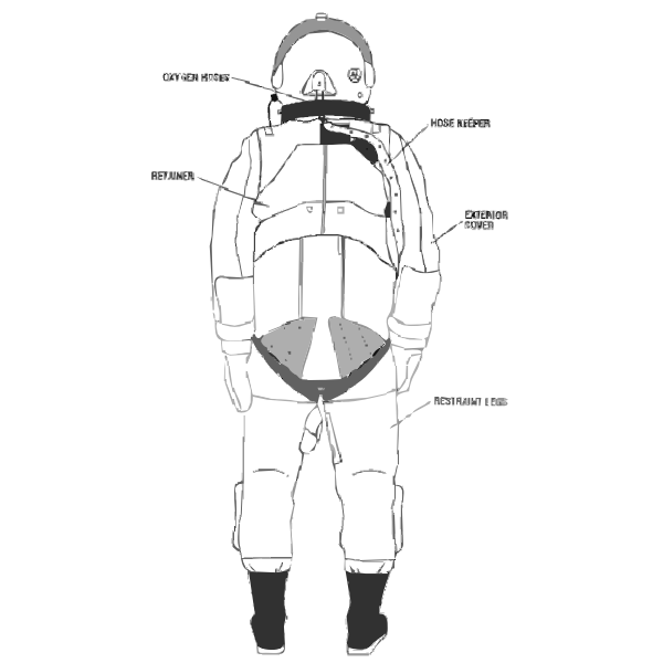 SVG Astronaut039s suit in development