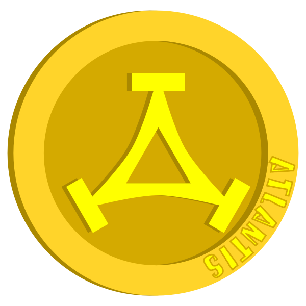 SVG Atlantis Coin