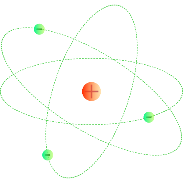 SVG atom