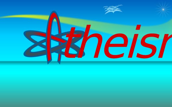 SVG Atom Of Atheism Wallpaper 10by16