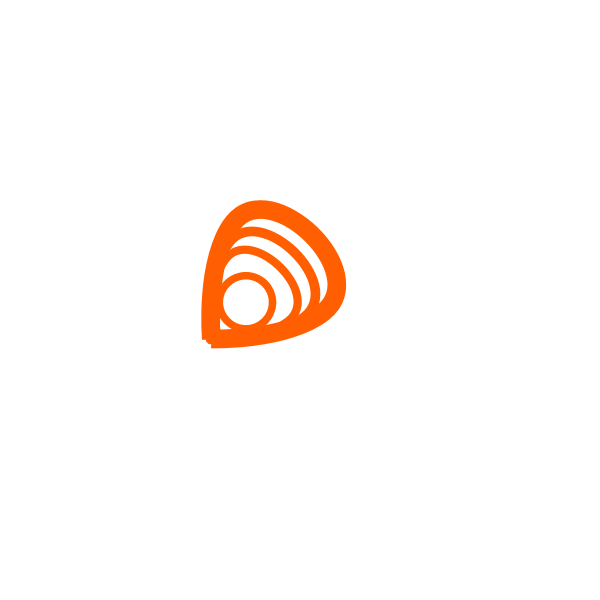 SVG Atom Orange