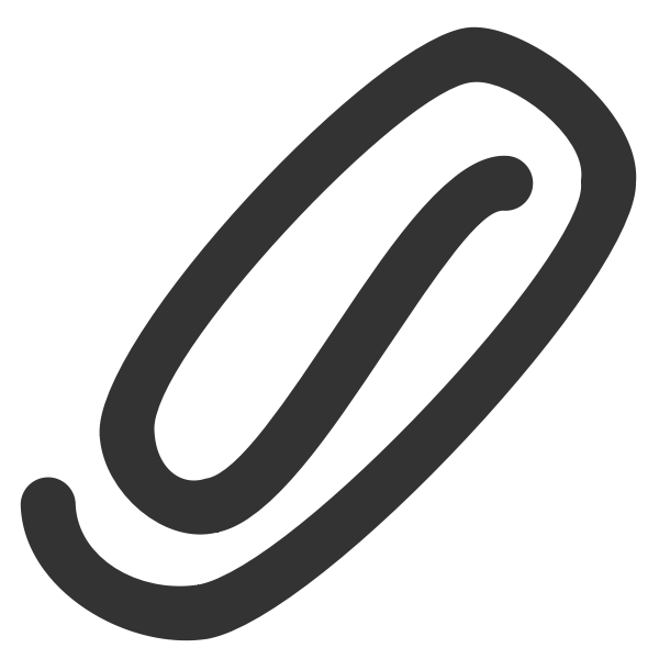 SVG Attach file icon