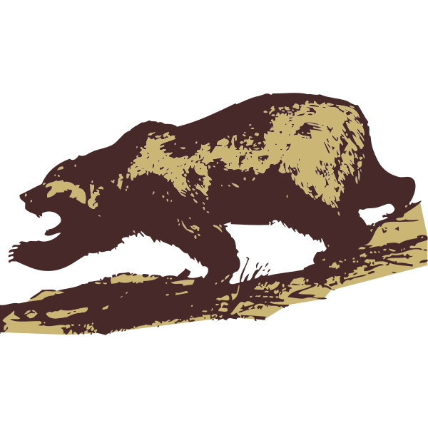 SVG attacking bear