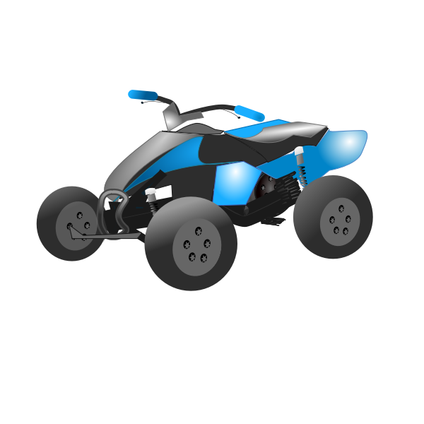SVG ATV icon vector image