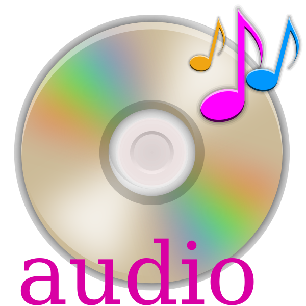 SVG Audio CD vector graphics
