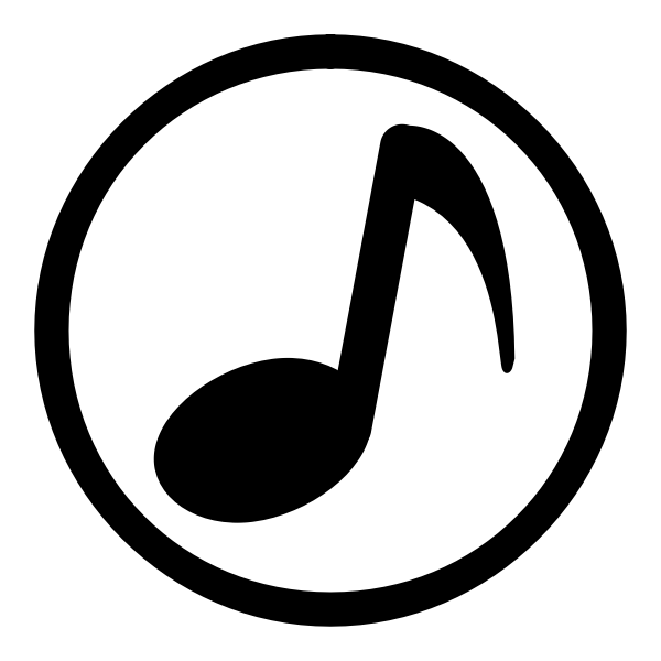 SVG Audio CD vector icon